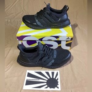 Adidas Ultra Boost x Undefeated Blackout EF1966 Men's Size 10